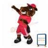 College Sport Horse Mascot Costume