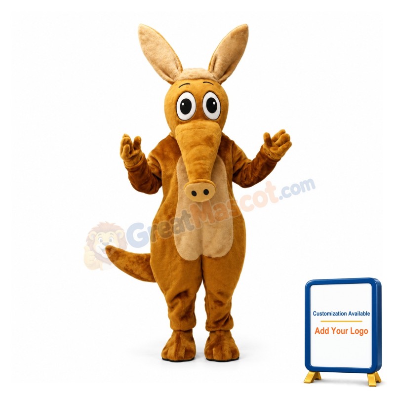 Aardvark Mascot Costume