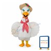 Beautiful Swan Mascot costume