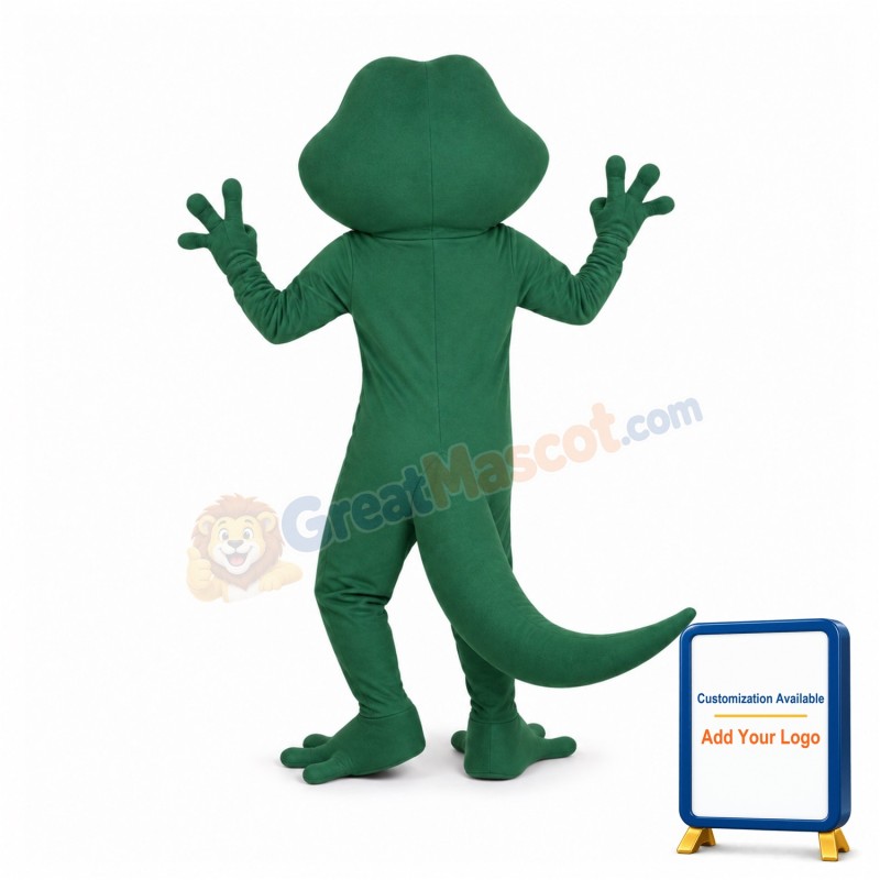 Happy Realistic Frog Mascot Costume