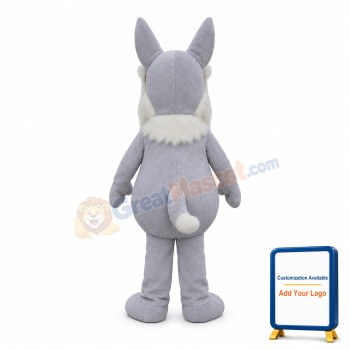 Snow Monster Yeti Dog Mascot Costume