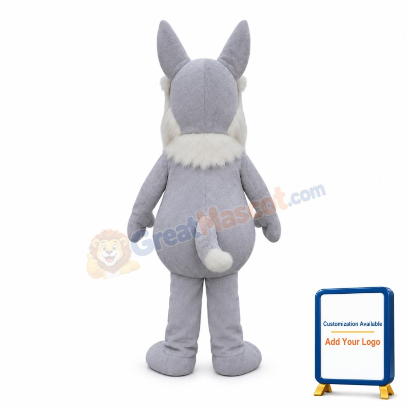 Snow Monster Yeti Dog Mascot Costume