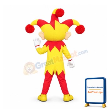 Jingle Jester Mascot Costume