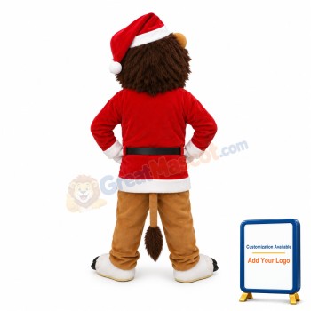 Christmas Lion Mascot Costume
