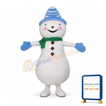 Affordable New Snowman Mascot Costume