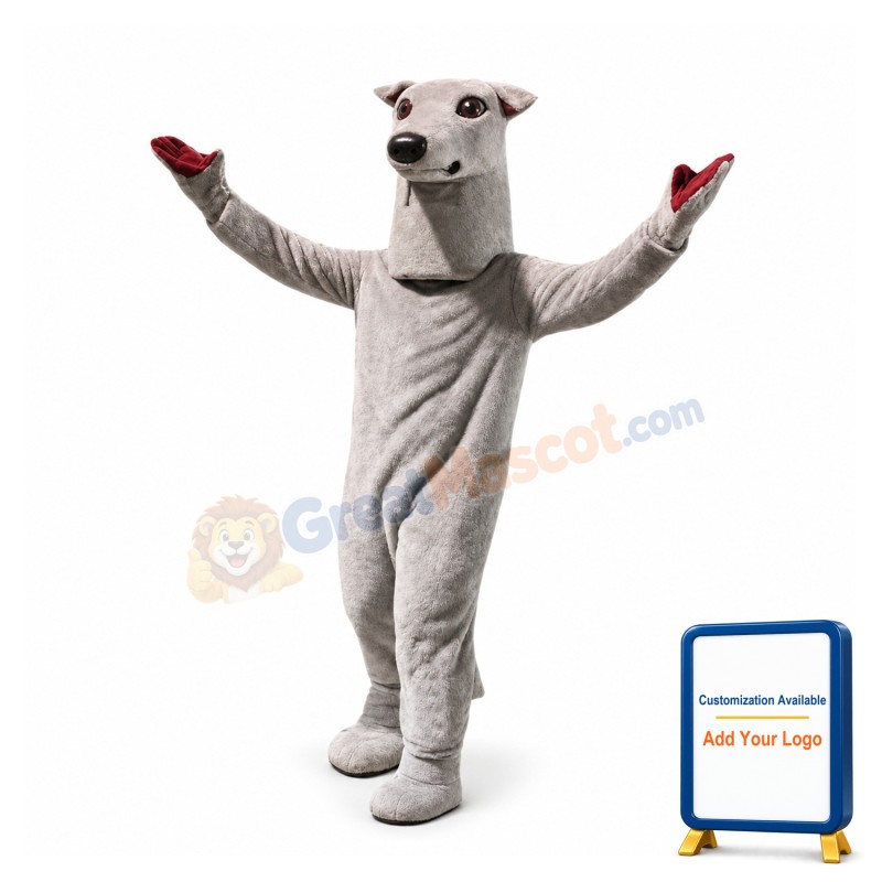 Sport Greyhound Mascot Costume