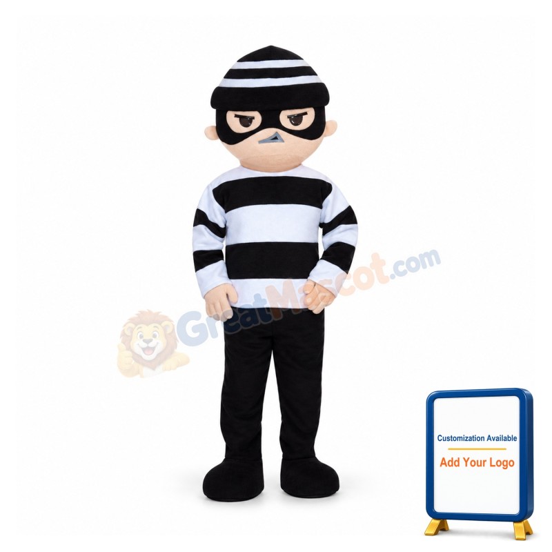 Thieves Boy Mascot Costume