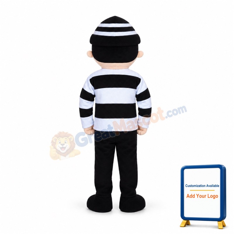 Thieves Boy Mascot Costume