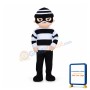 Thieves Boy Mascot Costume