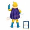 Super Man Hero Mascot Costume