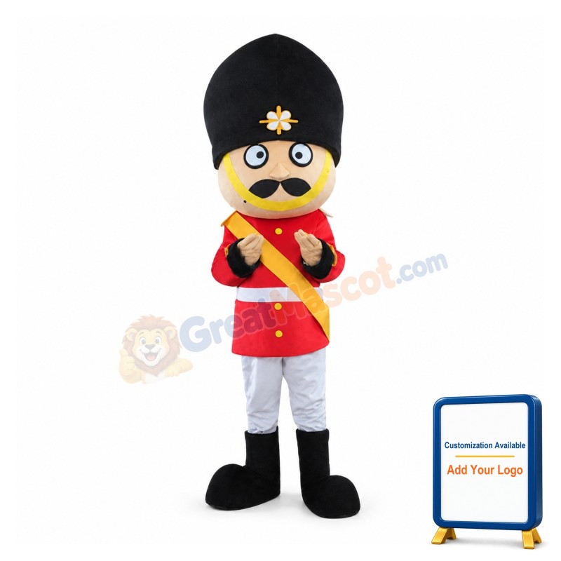 Soldier Mascot Costume