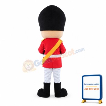 Soldier Mascot Costume