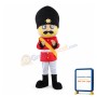 Soldier Mascot Costume