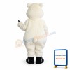 Cute Polar Bear Mascot Costume