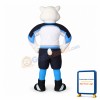 Fierce Polar Bear Mascot Costume