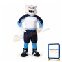 Fierce Polar Bear Mascot Costume