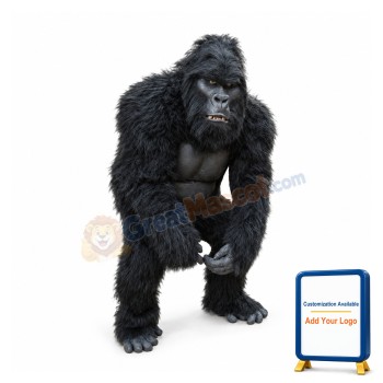 Fierce Gorilla Mascot Costume