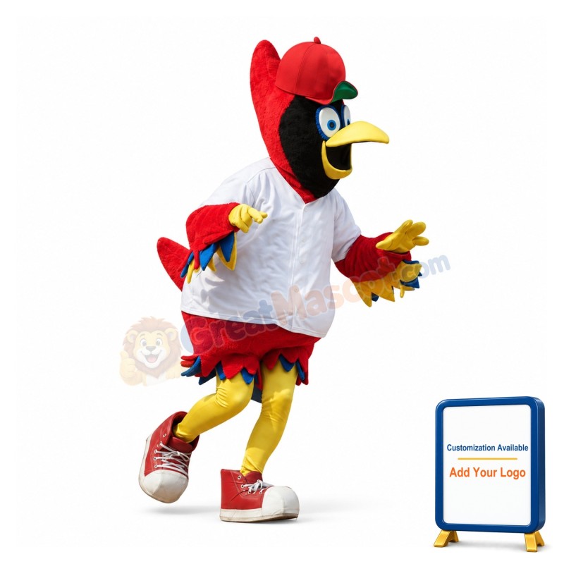 College Sport Fredbird Mascot Costume