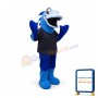 Sport Blue Fish Mascot Costume