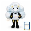 Lightning Cloud Mascot Costume