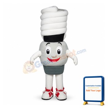 Electricity Saving Lamp Mascot Costume