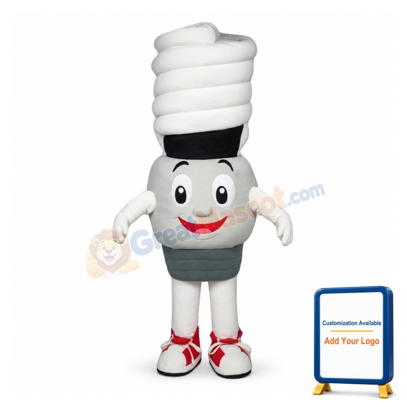 Electricity Saving Lamp Mascot Costume