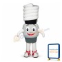 Electricity Saving Lamp Mascot Costume