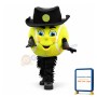 Superb Sport Tennis Ball Mascot Costume