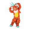 Orange Dragon Mascot Costume