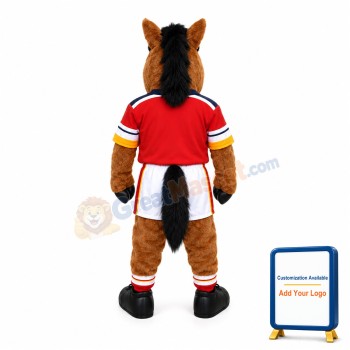 College Sport Mustang Mascot Costume