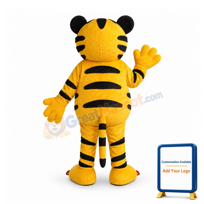 Cute Tiger Mascot Costume