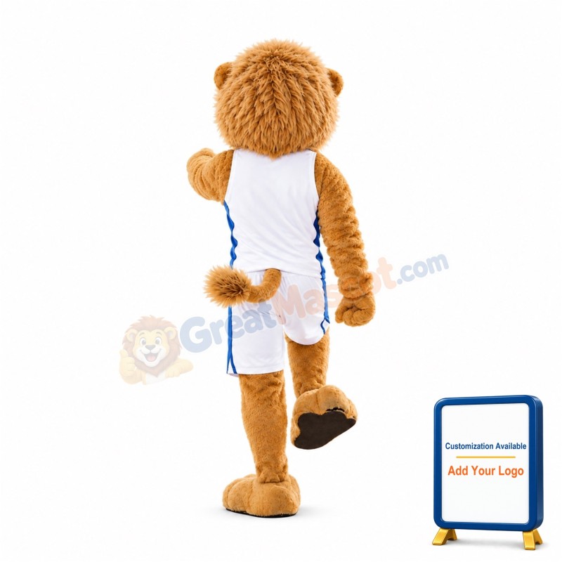 Sport University Lion Mascot Costume