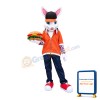 White Rabbit Mascot Costume