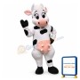 Happy Cow Mascot Costume