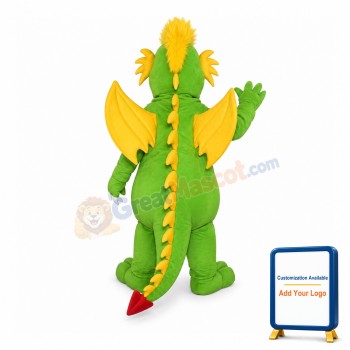 Happy Dragon Mascot Costume