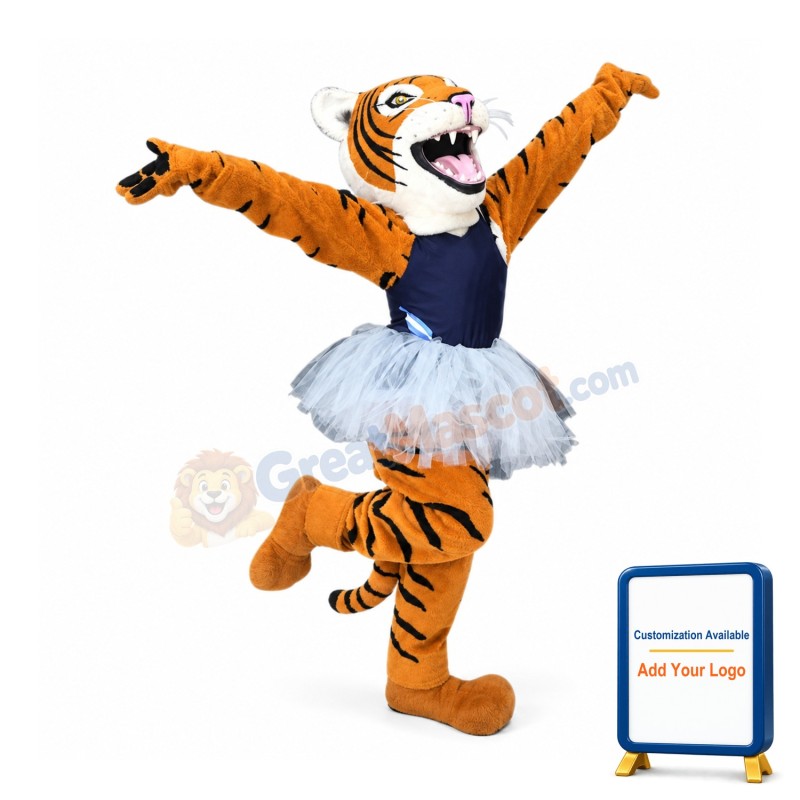 Beautiful Tiger Mascot Costume
