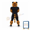 Power Sport Tiger Mascot Costume