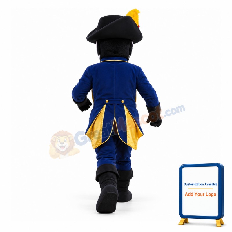 Happy Colonel Mascot Costume