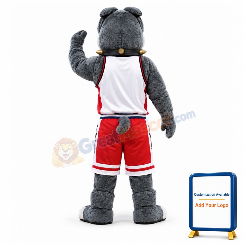 Lovely Bulldog Mascot Costume