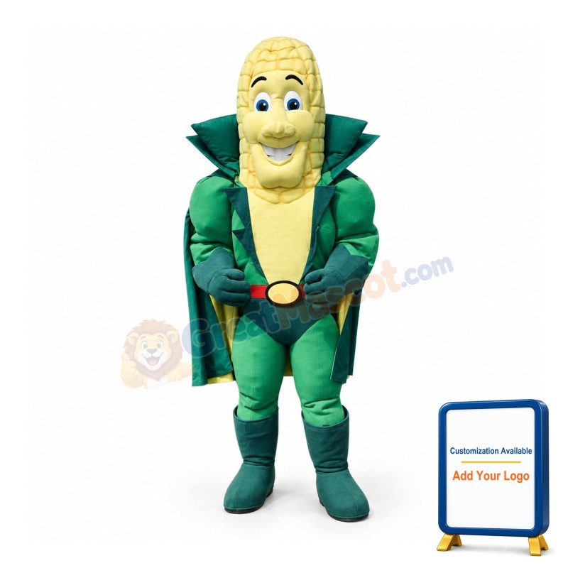 Captain Corn Mascot Costume