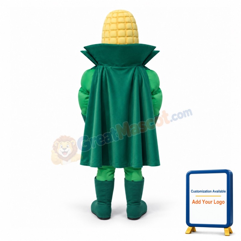 Captain Corn Mascot Costume