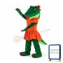 Beautiful Gator Mascot Costume