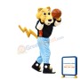 Lightning Leopard Mascot Costume