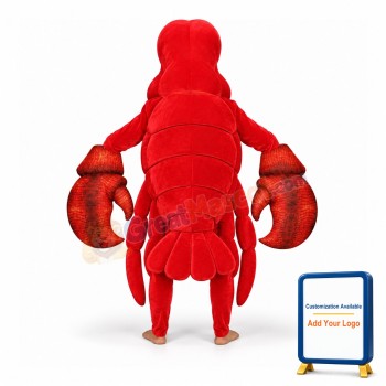 Red Crab Mascot Costume