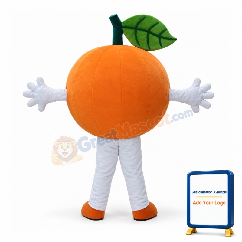 Orange Fruit Mascot Costume