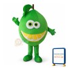 Green Orange Mascot Costume