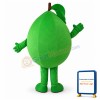 Green Orange Mascot Costume