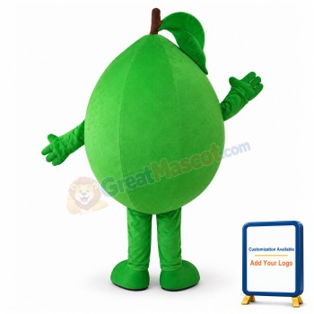 Green Orange Mascot Costume