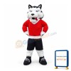 Sport Wolf Mascot Costume