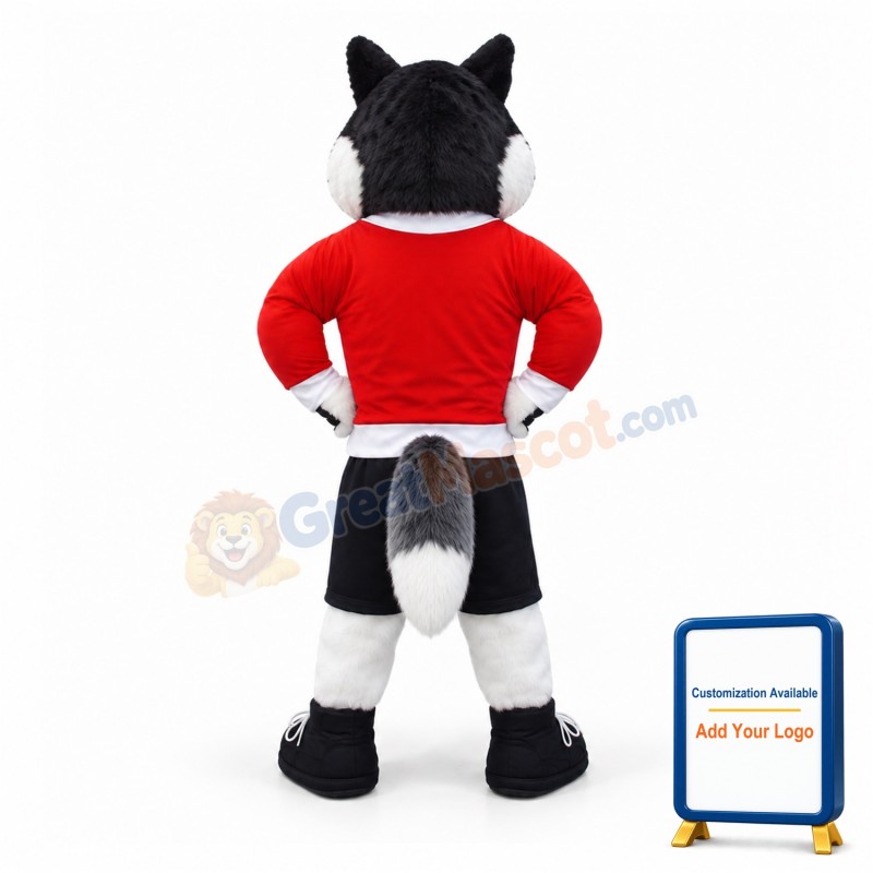 Sport Wolf Mascot Costume